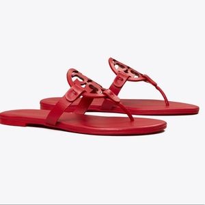 Tory Burch miller soft sandal, leather